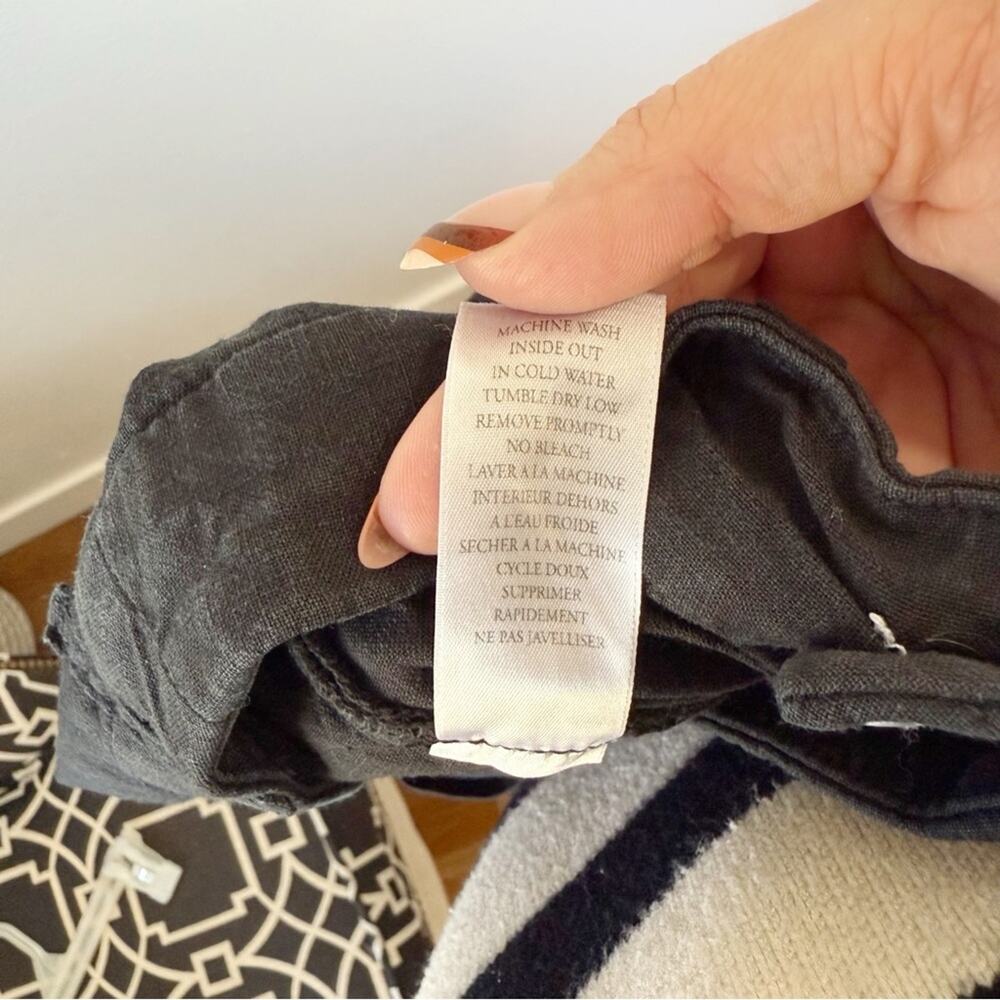 Frank & Eileen Kinsale Pant In Black Sz 6 - Picture 7 of 7